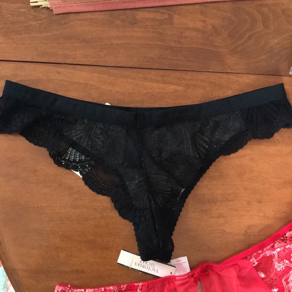 Elle Macpherson Victoria secret lacy panties M - Picture 5 of 7